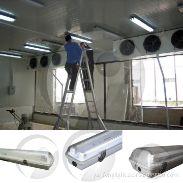 18W LED Tri-Proof Light,T8 Tube Lamp Holder,Water-Proof Light, Lighting Fixture, Tri-Proof Light, for Indoor/Outdoor Lighting (parking lot, factory, warehouse)